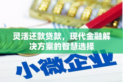 北门灵活还款贷款，现代金融解决方案的智慧选择