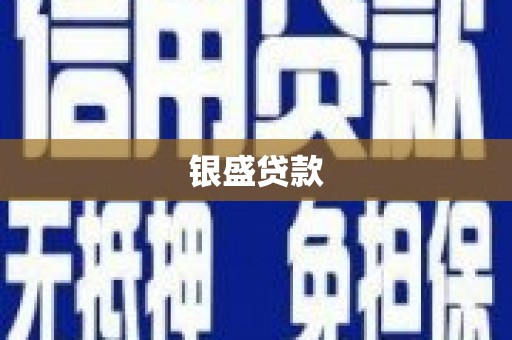 北门银盛贷款