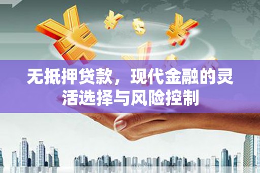 北门无抵押贷款，现代金融的灵活选择与风险控制
