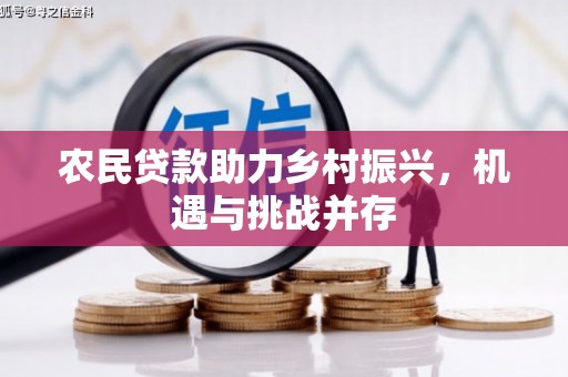北门农民贷款助力乡村振兴，机遇与挑战并存