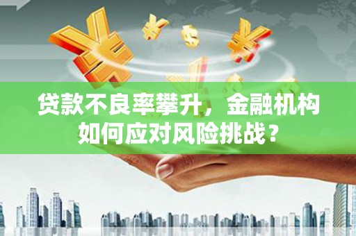 北门贷款不良率攀升，金融机构如何应对风险挑战？