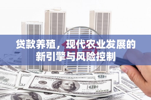 北门贷款养殖，现代农业发展的新引擎与风险控制