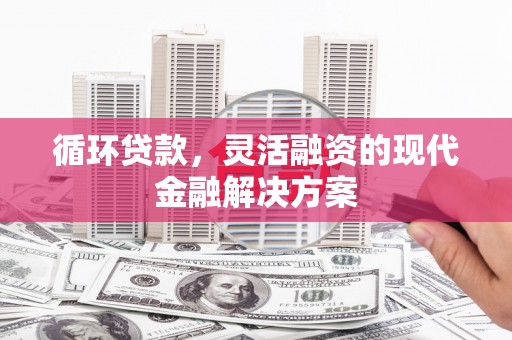 北门循环贷款，灵活融资的现代金融解决方案