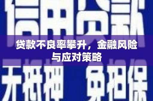 北门贷款不良率攀升，金融风险与应对策略