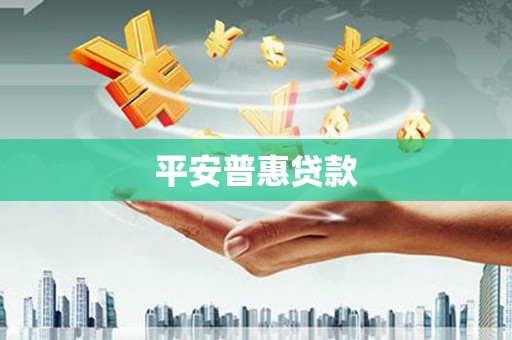 北门平安普惠贷款