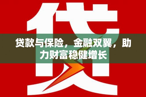 北门贷款与保险，金融双翼，助力财富稳健增长
