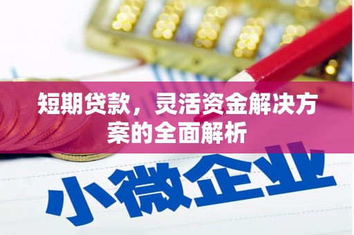 北门短期贷款，灵活资金解决方案的全面解析
