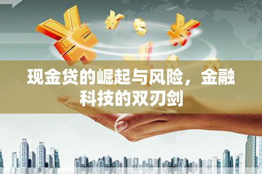 北门现金贷的崛起与风险，金融科技的双刃剑