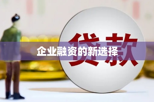 北门企业融资的新选择