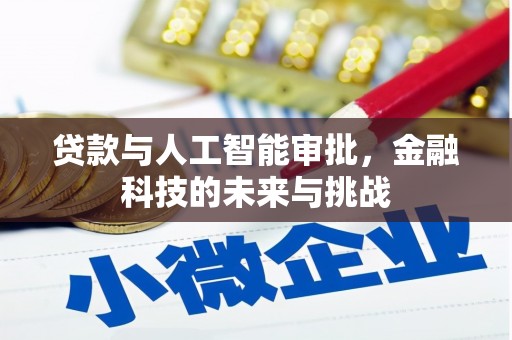 北门贷款与人工智能审批，金融科技的未来与挑战