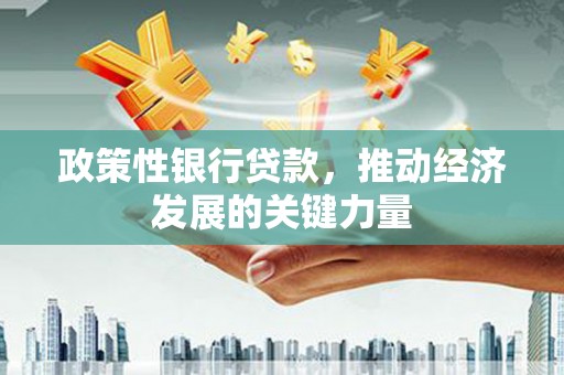 北门政策性银行贷款，推动经济发展的关键力量