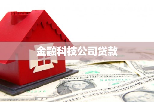 北门金融科技公司贷款