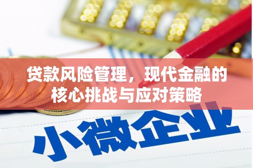 北门贷款风险管理，现代金融的核心挑战与应对策略