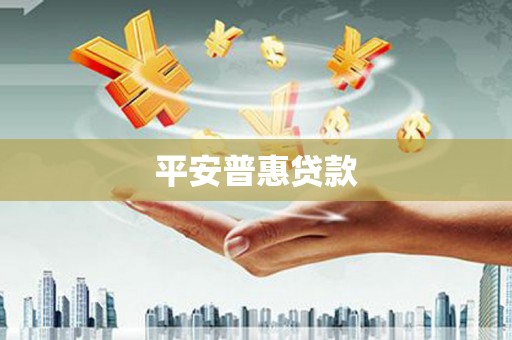 北门平安普惠贷款